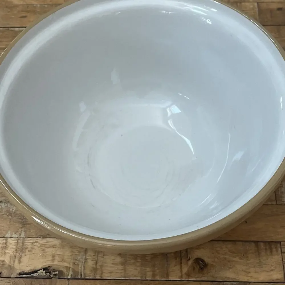 Vintage Mason Cash & Co #6 Mixing Bowl Church Gresley Made In England